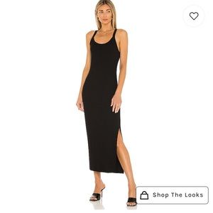 LNA Sabina dress in black